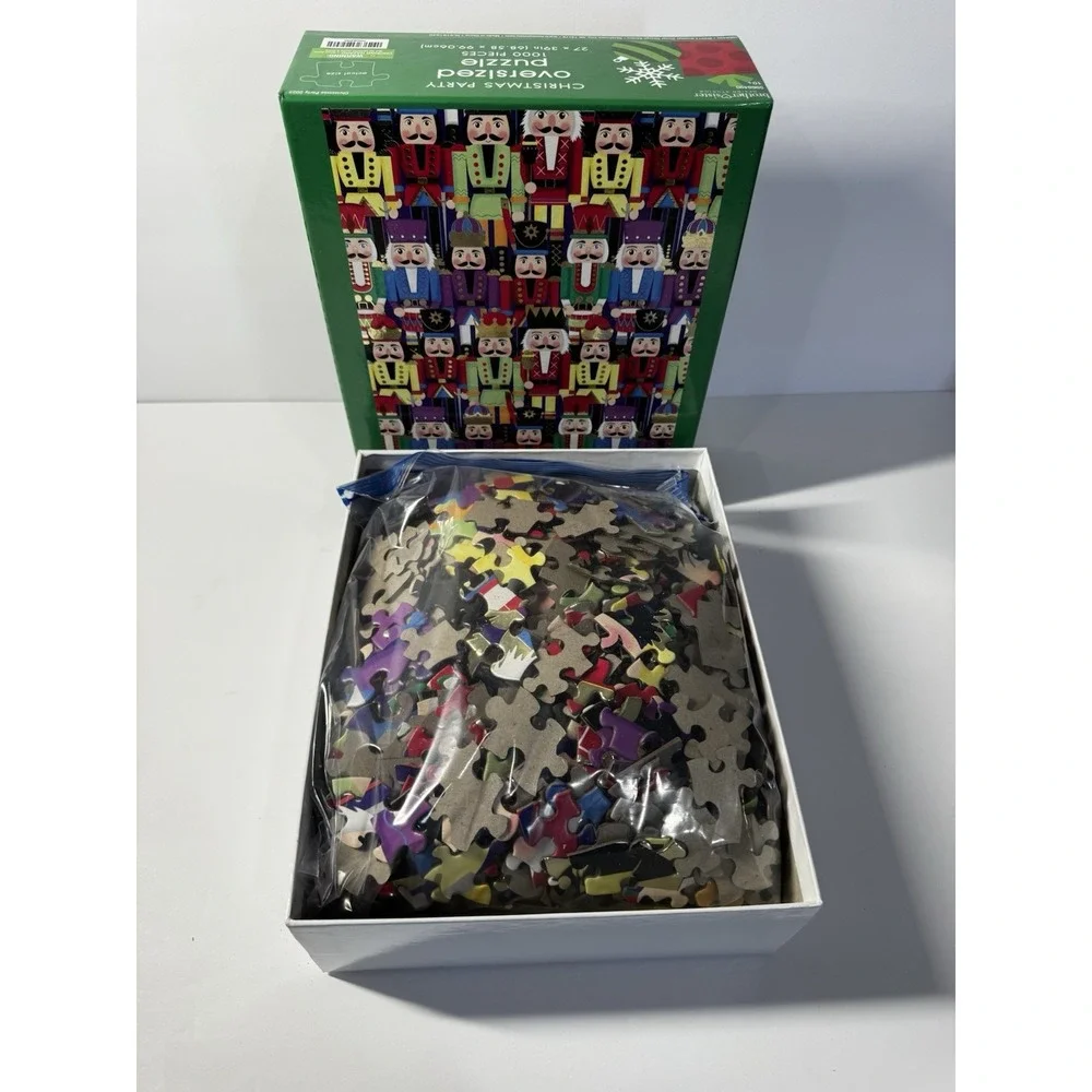 NEW, Christmas Party, 1000 piece, Oversized Puzzle, Brother/Sister Design Studio